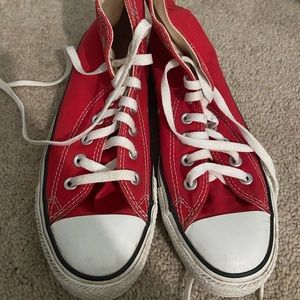 Converse Red Hight Tops
